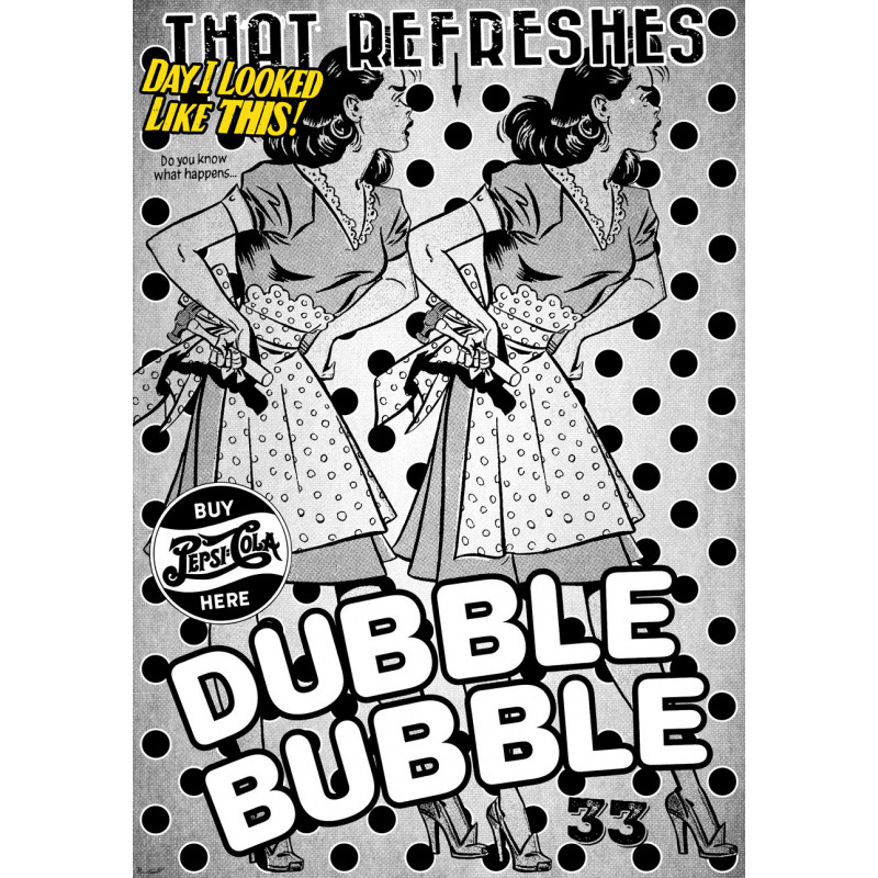 Duble Bubble Popart von mr.grossart