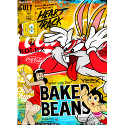 Baked Beans Popart by mr.grossart