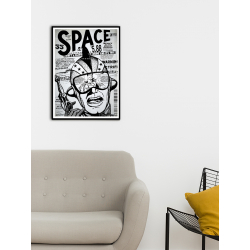 Space Retro popart by mr.grossart