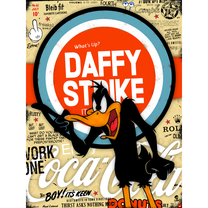 DAFFY Strike Popart by mr.grossart