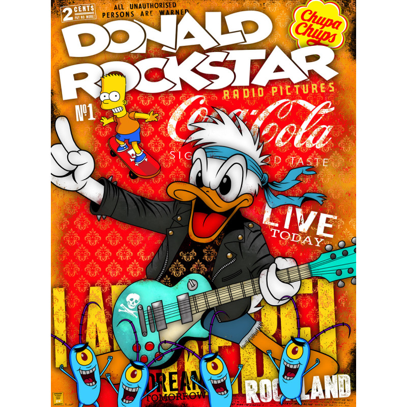 Donald Rockstar by mr.grossart