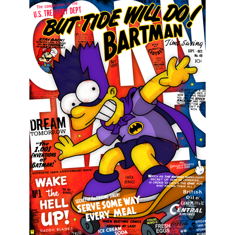 Bartman Popart by mr.grossart Bartman Popart by mr.grossart