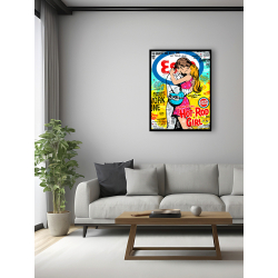 HOT-ROD Girl Popart by mr.grossart