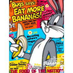 Bugs says: Eat more Bananas! Poprt by mr.grossart
