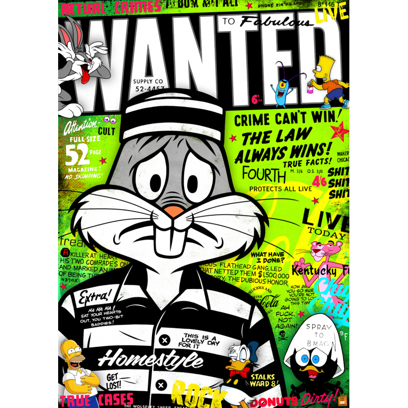 WANTED Popart by mr.grossart WANTED Popart by mr.grossart