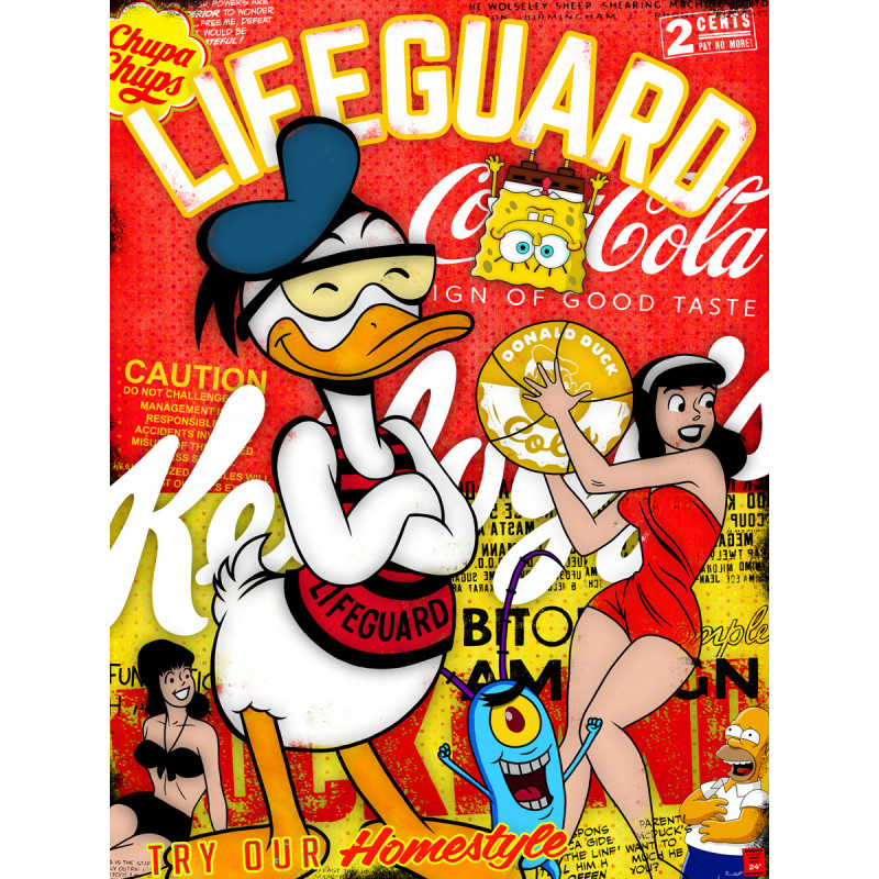 Lifeguard Popart by mr.grossart