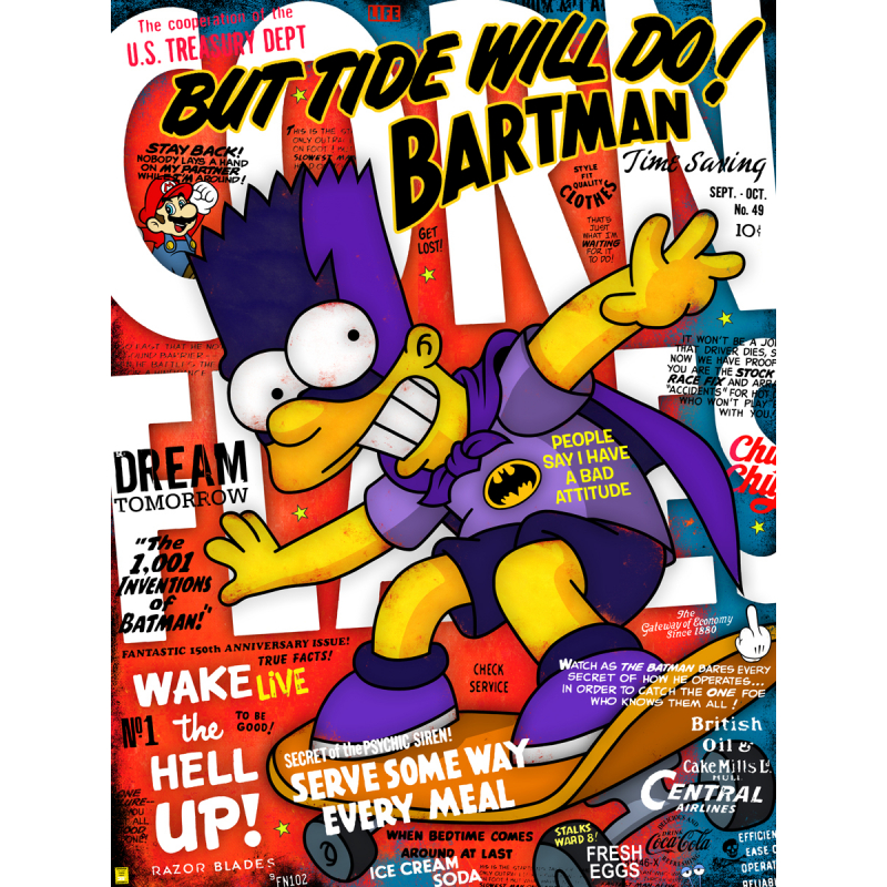 Bartman Popart by mr.grossart Bartman Popart by mr.grossart