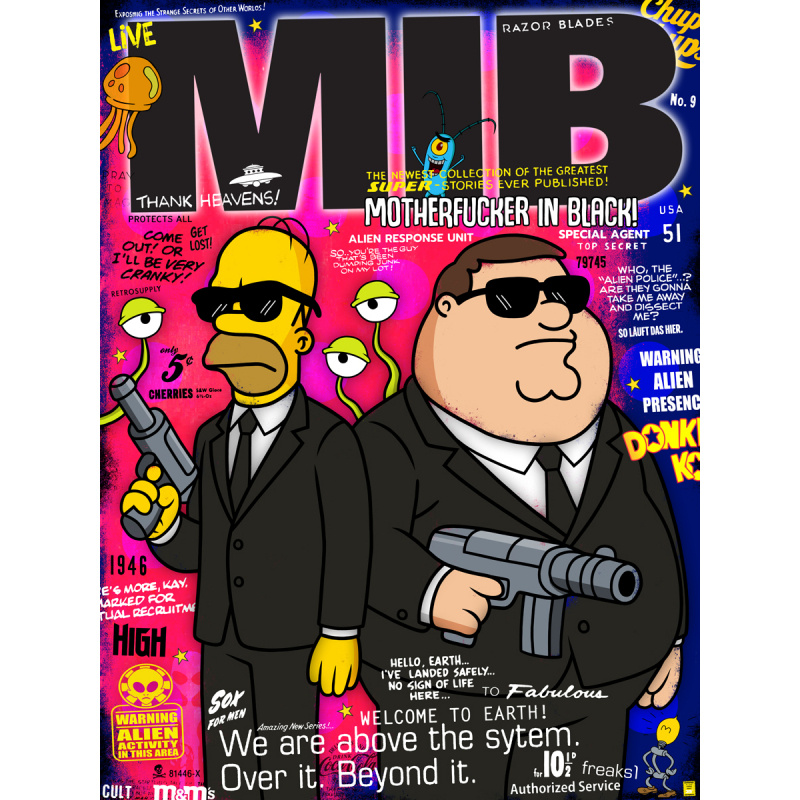 MIB Popart by mr.grossart MIB Popart by mr.grossart