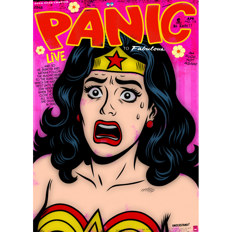 PANIC IV Popart by mr.grossart PANIC IV Popart by mr.grossart